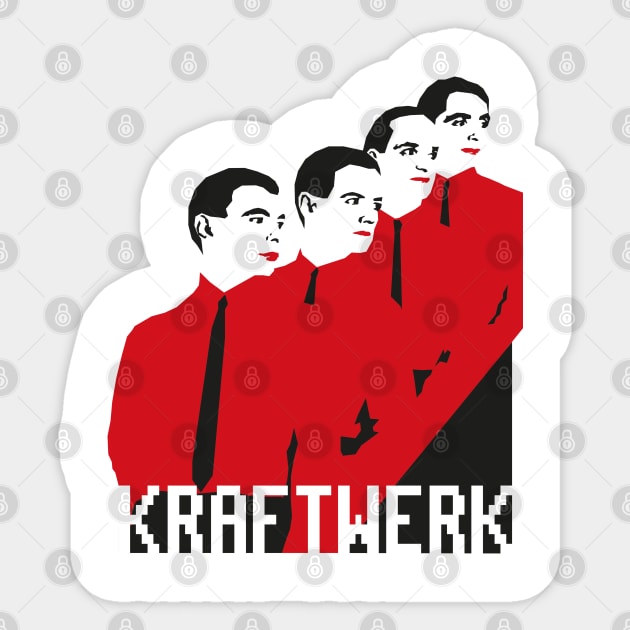 Kraftwerk Sticker by ProductX